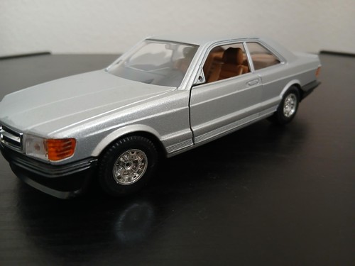 Burago mercedes benz 500 sec - mercedes-benz,