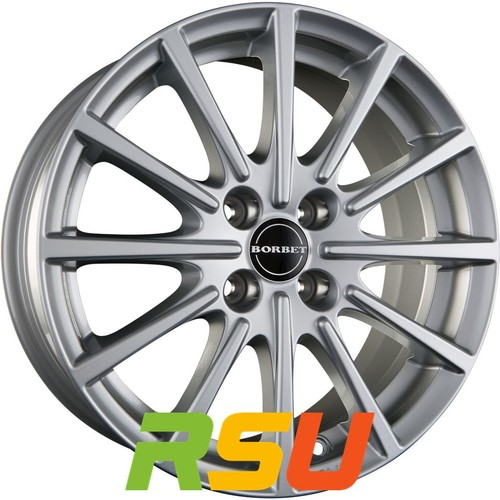 Borbet bl4 brilliant - brilliant, silver