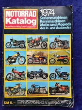 Motorrad Katalog 1974  Ducati