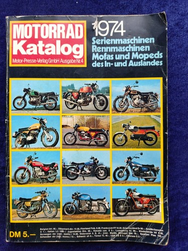 Motorrad katalog 1974 ducati - 1974,