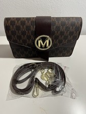 Damen Handtasche braun klein aus Kunstleder Neu!