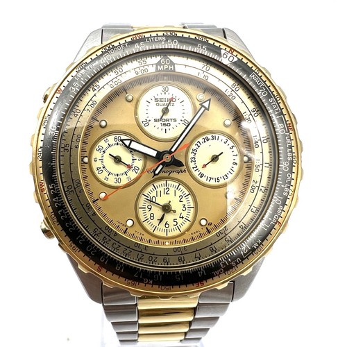 Seiko flightmaster 7t34 - flightmaster, 7t34-6a00