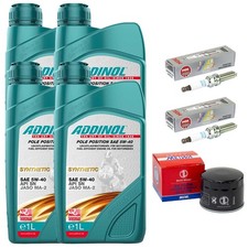 Set Ölfilter Öl Zündkerzen