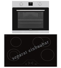 Einbauerdset autark Vestel Backofen 80cm Glaskeramik-Kochfeld. B-WARE!