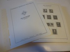 LEUCHTTURM SF-Vordruckblätter Bundesrepublik Deutschland ab 1949 bis 2022