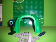 Lego Duplo Eisenbahn Tunnel,Kreuzung,Gebraucht-Große Bauplatte2304 Neu