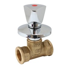 Unterputzventil komplett 1/2 Zoll, 3/4" Absperrventil Kaltwasser Warmwasser UP