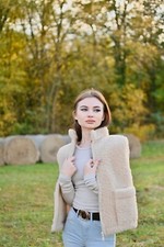 Wollweste MERINO Schurwolle