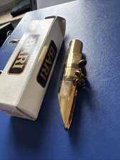Bari Tenor Saxophon Mundstück Metall Bahnlänge 105 mit Blattschraube