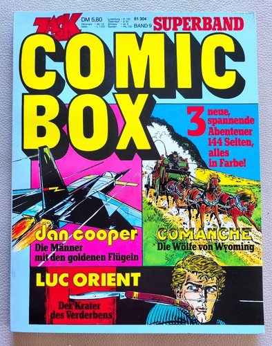 Zack comic box dan - box, cooper