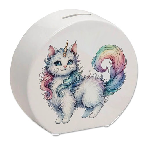 Einhorn katze spardose - einhorn-katze,