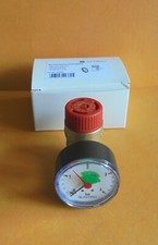 Membran-Sicherheitsventil Heizung mit Manometer, DN15 (1/2") wählbare