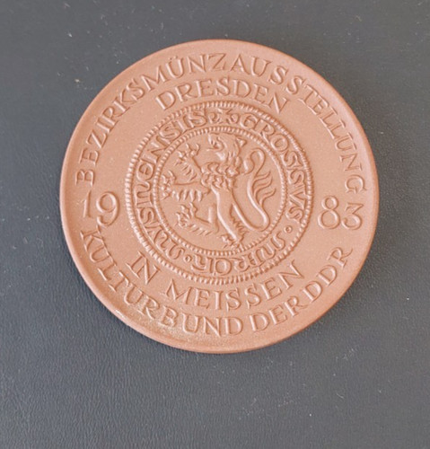 Meissen porzellan medaille - meissen,