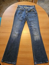 Levis 529 W 28 L 34 blau Bootcut Damen Jeans