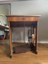 antike Nähmaschine von Saalfeld