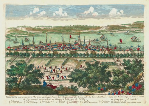 Hamburg gesamtansicht original - gesamtansicht,