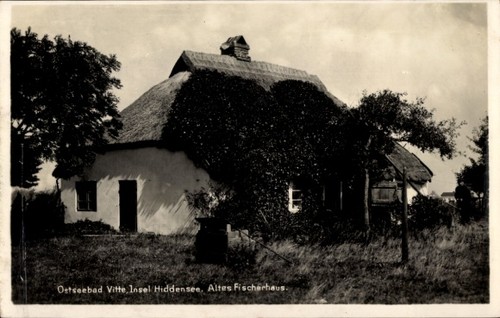 Vitte insel hiddensee in - ak,