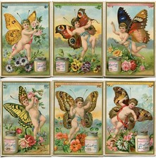 Liebig-Sammelbilder Serie Nr. A 192, Schmetterlinge III