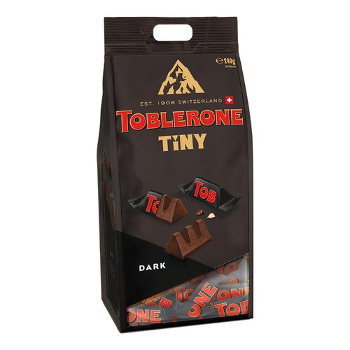 Toblerone tiny dark - toblerone, bag
