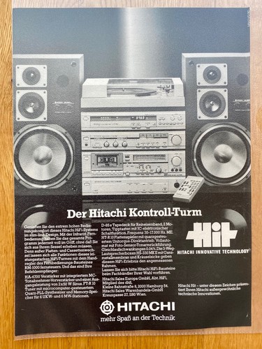 Der hitachi kontroll turm - hitachi, hifi