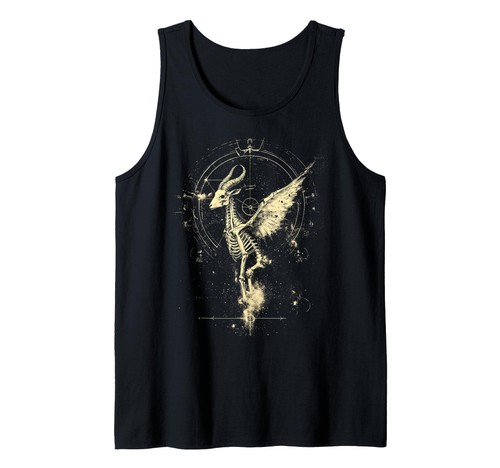 Baphomet tank top gothic - baphomet,