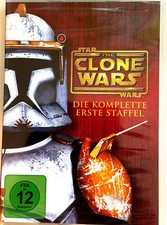 Star Wars - The Clone Wars 1. Staffel auf 4 DVD Neu OVP