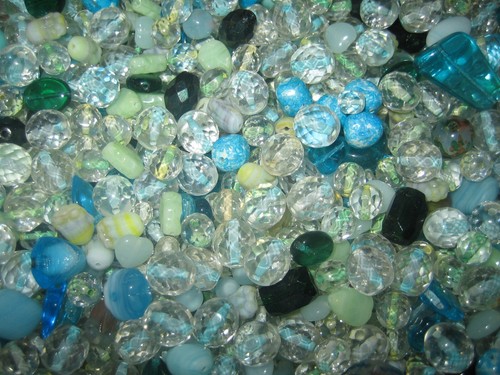 Glasperlen mix 100 - mix, g