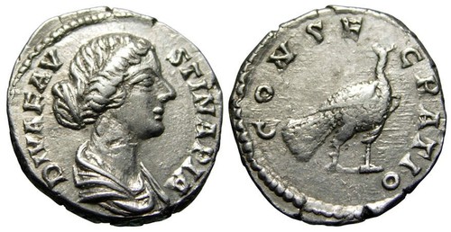 Faustina denar 161 175 - faustina,