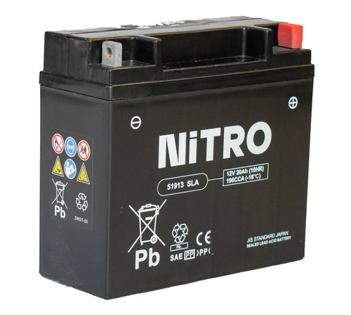 Motorrad batterie 51913 sla - motorrad,