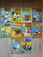 10 Micky Vision Comic Hefte, Comic Sammlung Konvolut , Retro, Disney
