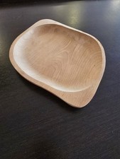 Holzteller viereckig