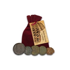 Antike römische Münzen fünf