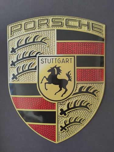 Original porsche emailschild - porsche,