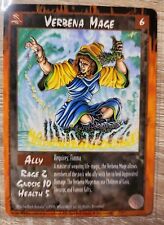 Rage CCG  Legacy of the Tribes "Verbena Mage" Rare Mint