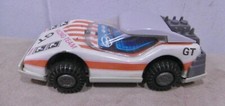 DDR  Blechspielzeug   Sportwagen  RACING TEAM GT  Schwungrad 60er