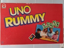 UNO Rummy Mattel - 1993 Gesellschaftsspiel Brettspiel VOLLSTÄNDIG