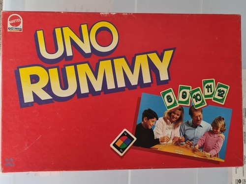 Uno rummy mattel - -, 1993
