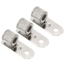 3 Stück Stifthalter Clips Metall Tragbarer Einzel Feder Loop Bleistift Organizer
