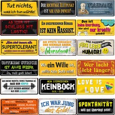 Blechschild Schilder
