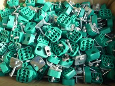 Rohrschelle 8 mm 10 Stück Hydraulikrohr Rohrhalter Gasrohr Schlauchschelle TOPPi