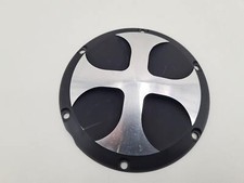 Harley-Davidson Sportster Universal Derbycover/ Kupplungsdeckel Cross schwarz Th