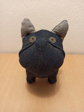 JACK & JONES Französische Bulldogge JEANS KUSCHELTIER Plüsch Stofftier Schlenker