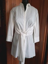 Longbluse, Weiss, Taifun by