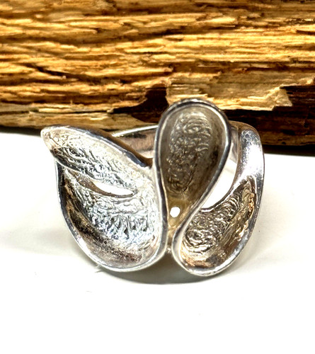 Abstrakter ring 925 silber - ring,