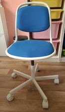 Ikea Kinderstuhl Blau Schreibtischstuhl Drehstuhl Örfjäll Blau