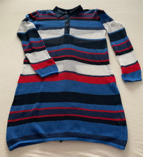 Damen-Kleid von Tommy Hilfiger, Gr. M, Langarm, ungetragen, blau-weiß-rot