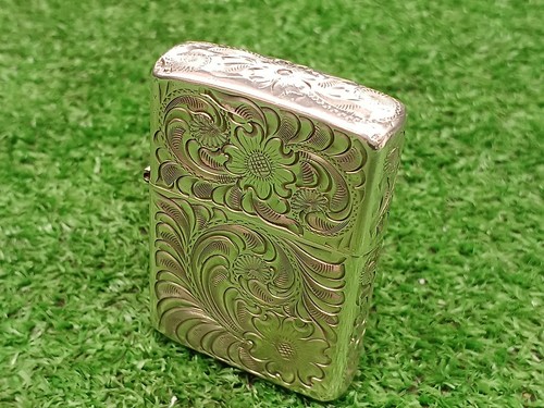 Zippo sterling silver lighter - zippo,