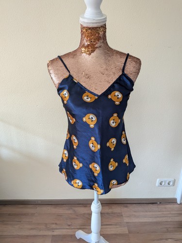 Sommer pyjama top blau teddy - sommer,