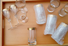 Vintage Kristall Weingläser