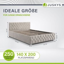 Polsterbett Bettgestell